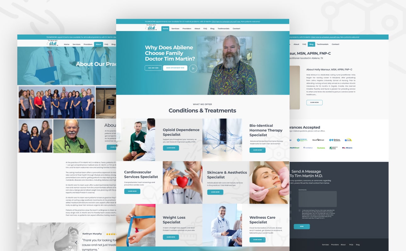doctor's website