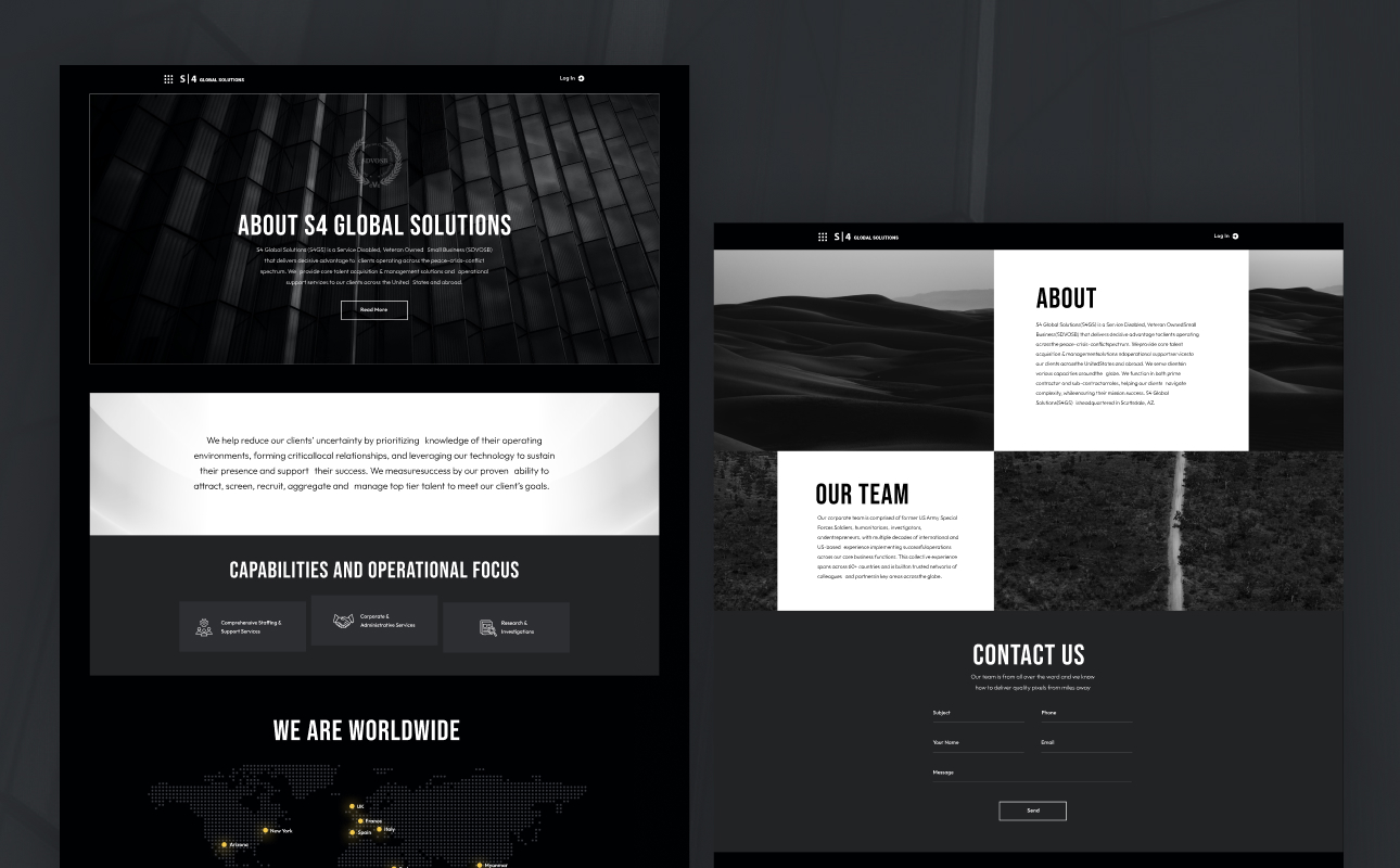 company site