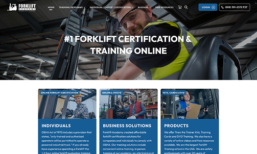 Forklift hero